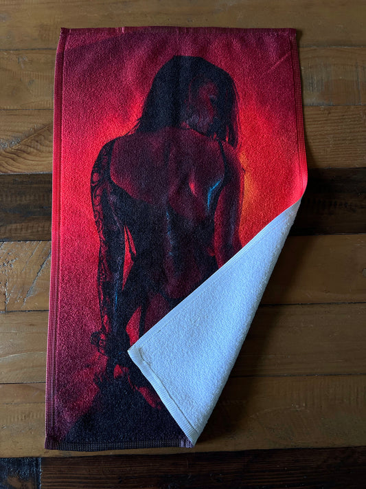 Field Towel - code red LIMITED 25 pieces
