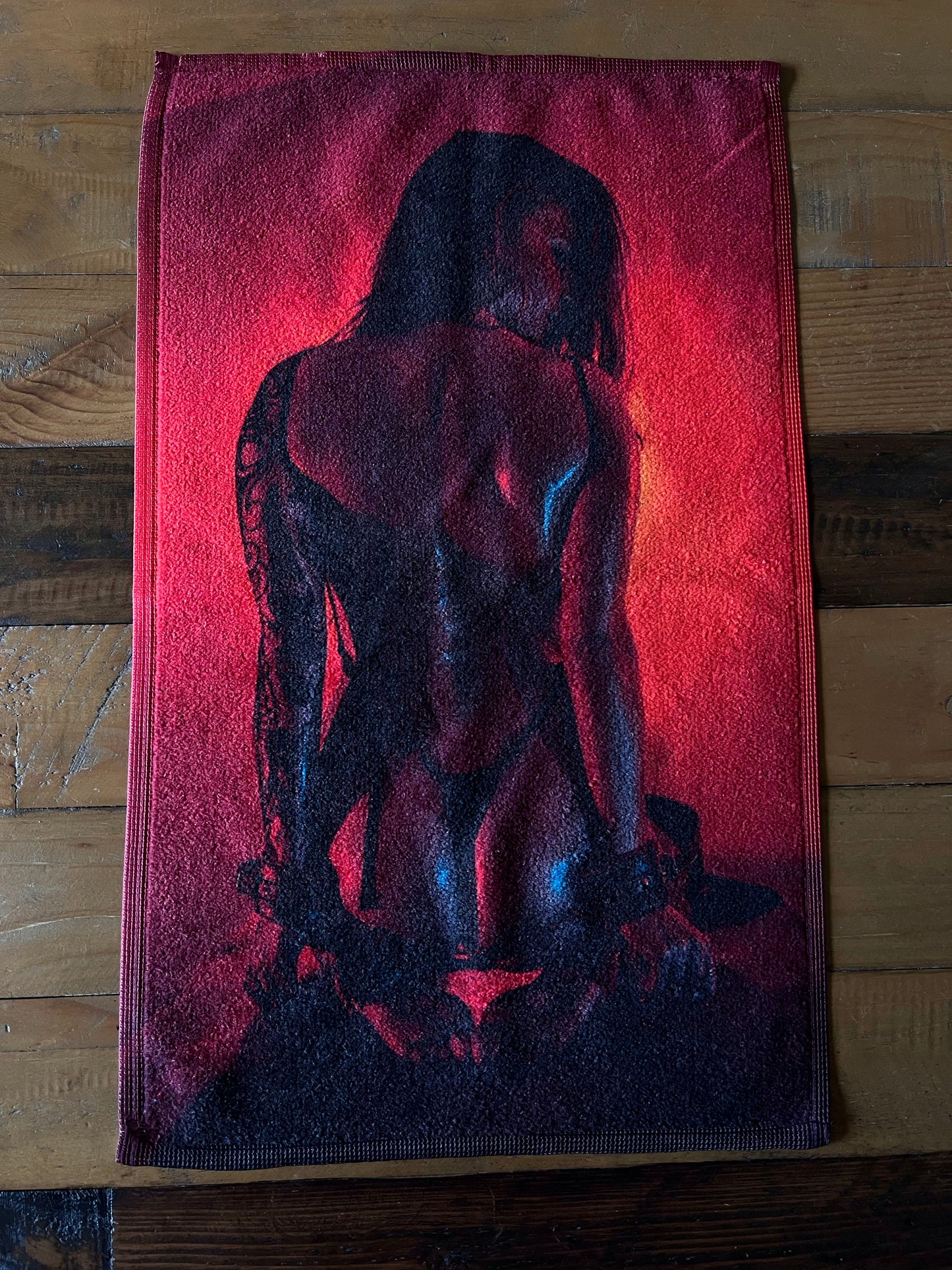 Field Towel - code red LIMITED 25 pieces